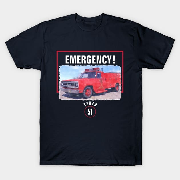 Emergency TV Show T-Shirt by Neicey